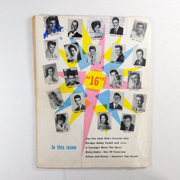 1960s vintage 16 magazine Elvis Prestley - Picture 6 of 8